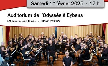 Concert de l’orchestre à plectre régional Rhône-Alpes 